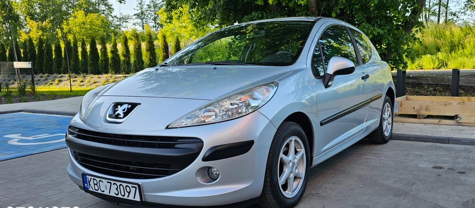 Peugeot 207 cena 12350 przebieg: 104000, rok produkcji 2007 z Kraków małe 67